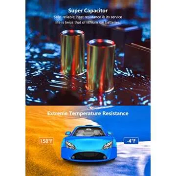 [F7NS+Original Rear Camera]-REDTIGER F7NS 4K Dash Cam with Wi-Fi GPS Front and Original Rear Camera and Cable