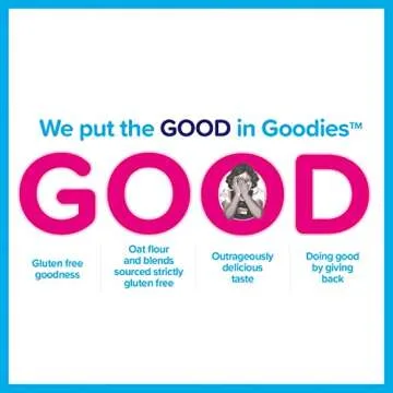 Goodie Girl Gluten Free Birthday Cake Cookies - 72 Pack