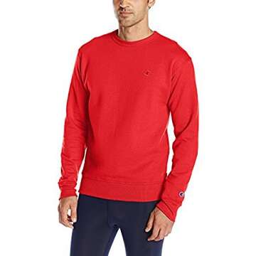 Champion Men's Powerblend Hoodie with Iconic 'C' Logo