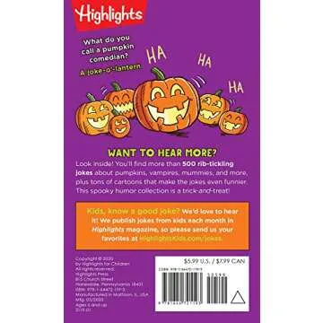 Best Kids' Halloween Jokes Ever!: Laugh Out Loud Halloween Jokes for Kids, Joke Book Full of Knock K...