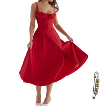 Yazinie Midi Dress - Stylish A-Line Casual Dress for All Occasions