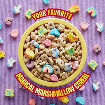 Lucky Charms Gluten Free Cereal with Marshmallows, 1.7 OZ Single Serve Cereal Cup (Pack of 12)