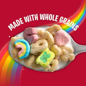 Lucky Charms Gluten Free Cereal with Marshmallows, 1.7 OZ Single Serve Cereal Cup (Pack of 12)