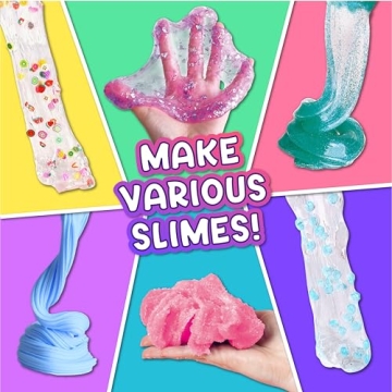 Massive Crystal Clear Slime Bucket for Unlimited Fun