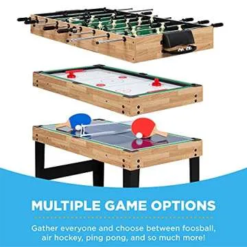 Best Choice 10-in-1 Game Table for Kids and Family Fun