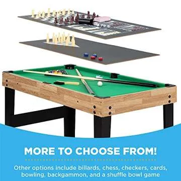 Best Choice 10-in-1 Game Table for Kids and Family Fun
