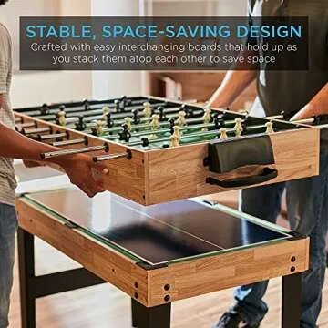 Best Choice 10-in-1 Game Table for Kids and Family Fun