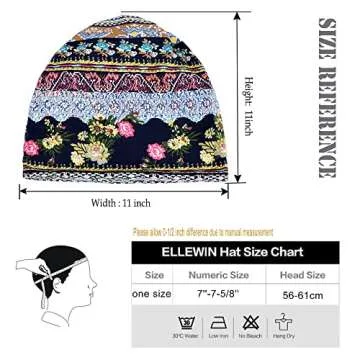 ELLEWIN Slouchy Beanie - Stylish and Comfortable Headwear