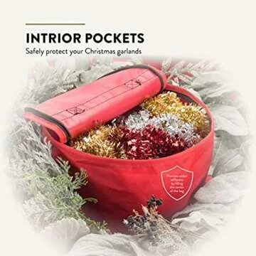 Buy ZOBER Christmas Wreath Storage Container - Discover Durable & Efficient Storage!