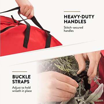 Buy ZOBER Christmas Wreath Storage Container - Discover Durable & Efficient Storage!