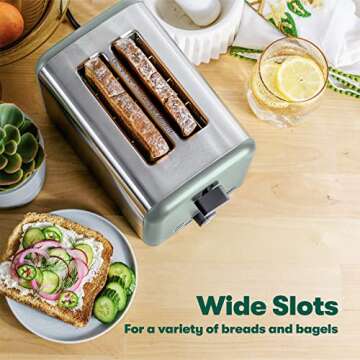 BELLA Toaster: Quick & Even Toasting for All Bread Types