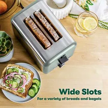 BELLA Toaster: Quick & Even Toasting for All Bread Types