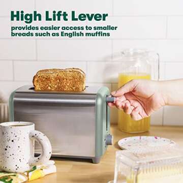 BELLA Toaster: Quick & Even Toasting for All Bread Types