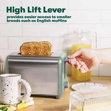 BELLA Toaster: Quick & Even Toasting for All Bread Types