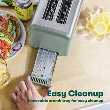 BELLA Toaster: Quick & Even Toasting for All Bread Types