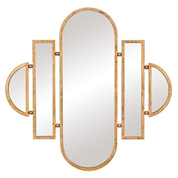 Elegant Patton Wall Decor Antique Gold Vanity Mirror