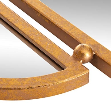 Elegant Patton Wall Decor Antique Gold Vanity Mirror