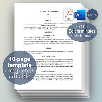 Affordable Legal Dash Last Will and Testament Kit for Everyone