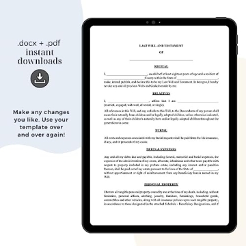 Affordable Legal Dash Last Will and Testament Kit for Everyone