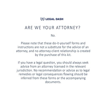 Affordable Legal Dash Last Will and Testament Kit for Everyone