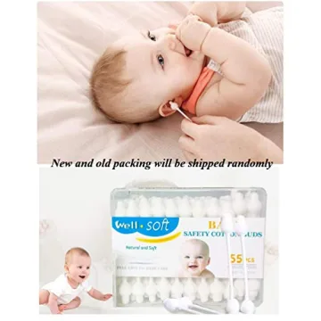 Rayhee Baby Cotton Swabs - Gentle & Biodegradable for Kids