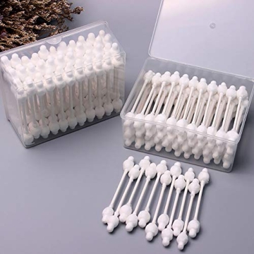 Rayhee Baby Cotton Swabs - Gentle & Biodegradable for Kids