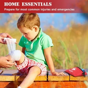 Atickyaid Mini First Aid Kit for Travel and Outdoor Safety