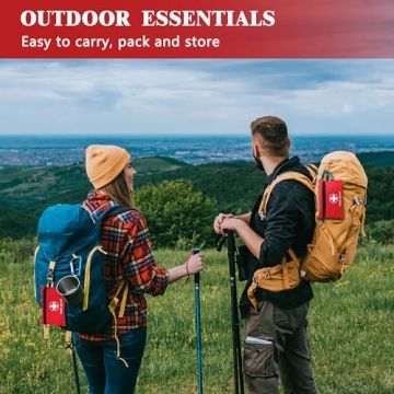 Atickyaid Mini First Aid Kit for Travel and Outdoor Safety