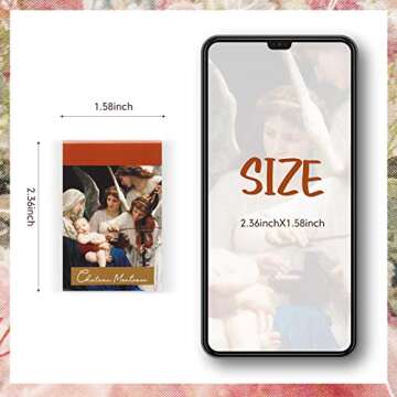 6 Sets 300 Pieces Scrapbooking Stickers Scrapbook Supplies Washi Stickers for Journaling Adhesive Decorative Sticker for Scrapbooking Diary Planner Notebook DIY Arts Crafts (Natural Style)