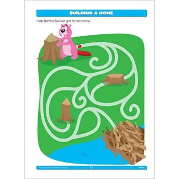 School Zone Mazes Workbook: Activity Zone® Series, Preschool, Kindergarten, Maze Puzzles, Follow Paths, Attention, Problem-Solving, and More