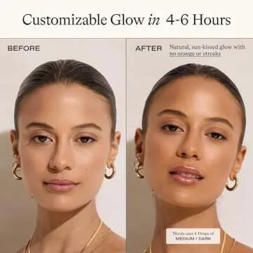 Sun Blush Glowing Self Tanning Drops for Natural Glow