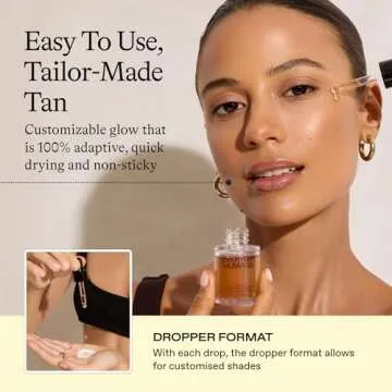 Sun Blush Glowing Self Tanning Drops for Natural Glow