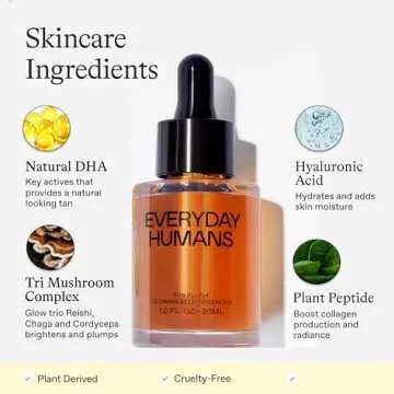 Sun Blush Glowing Self Tanning Drops for Natural Glow