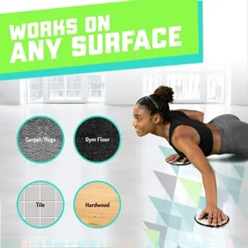 Elite Sportz Exercise Sliders for Low Impact Workouts