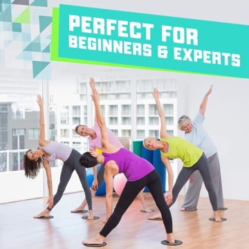 Elite Sportz Exercise Sliders for Low Impact Workouts