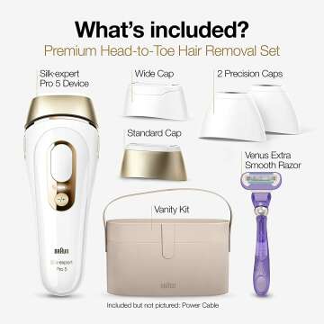 Braun IPL Hair Removal System for Body & Face