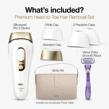 Braun IPL Hair Removal System for Body & Face