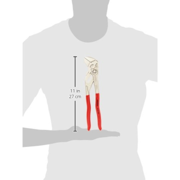 KNIPEX 10-Inch Pliers Wrench for Professionals and DIYers