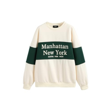 CIDER Terry Oversized Sweatshirt for All Occasions