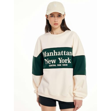 CIDER Terry Oversized Sweatshirt for All Occasions