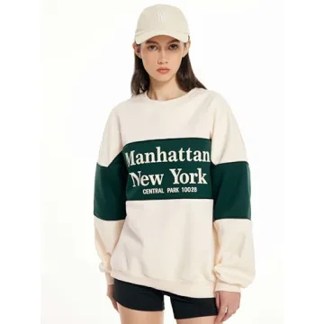 CIDER Terry Oversized Sweatshirt for All Occasions