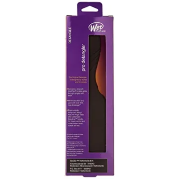 Wet Brush Pro Detangler in Black for Effortless Hair Care