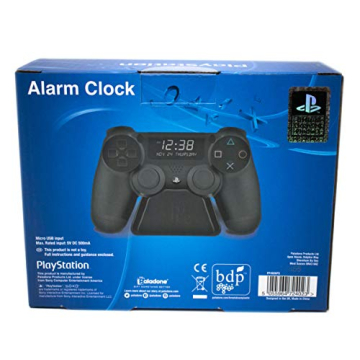 Playstation Controller Alarm Clock for Gamers