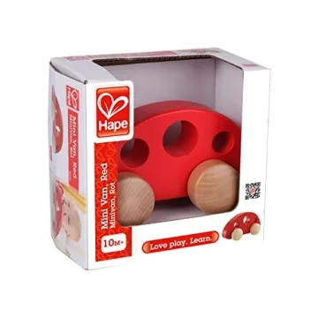 Hape Wooden Mini Van for Toddlers | Safe & Fun
