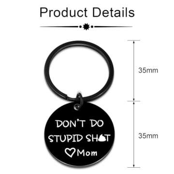 Ulrhpc Easter Basket Stuffers for Teens Gag Gifts Keychain Stocking Stuffers for Teens Christmas Gifts for Teen Boys Girls