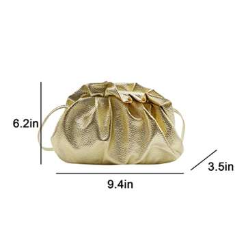 Chic Women Cloud Dumpling Bag - Stylish & Lightweight