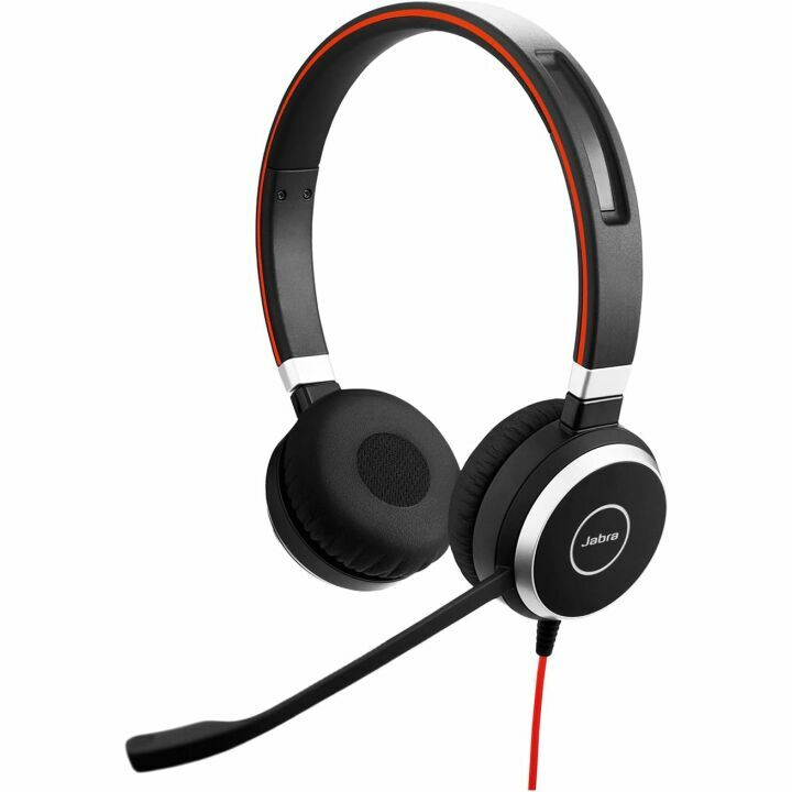 Jabra Evolve 40 Wired Headset - Superior Sound & Comfort