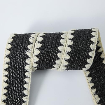 eYLun Women Straw Woven Belt - Adjustable Boho Fashion Accessory