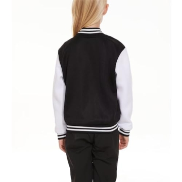 Stylish ACEFAST INC Kids Baseball Jacket for Active Girls
