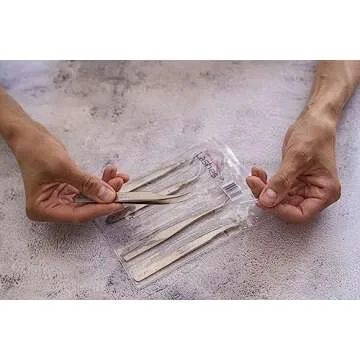 Existing Beauty Eyelash Extension Tweezers - 5 PCS of Lash DIY Precision Set, Curved Volume Lash Tweezers - Cluster Application and Removal of Eye Lashes Extensions Stainless Steel